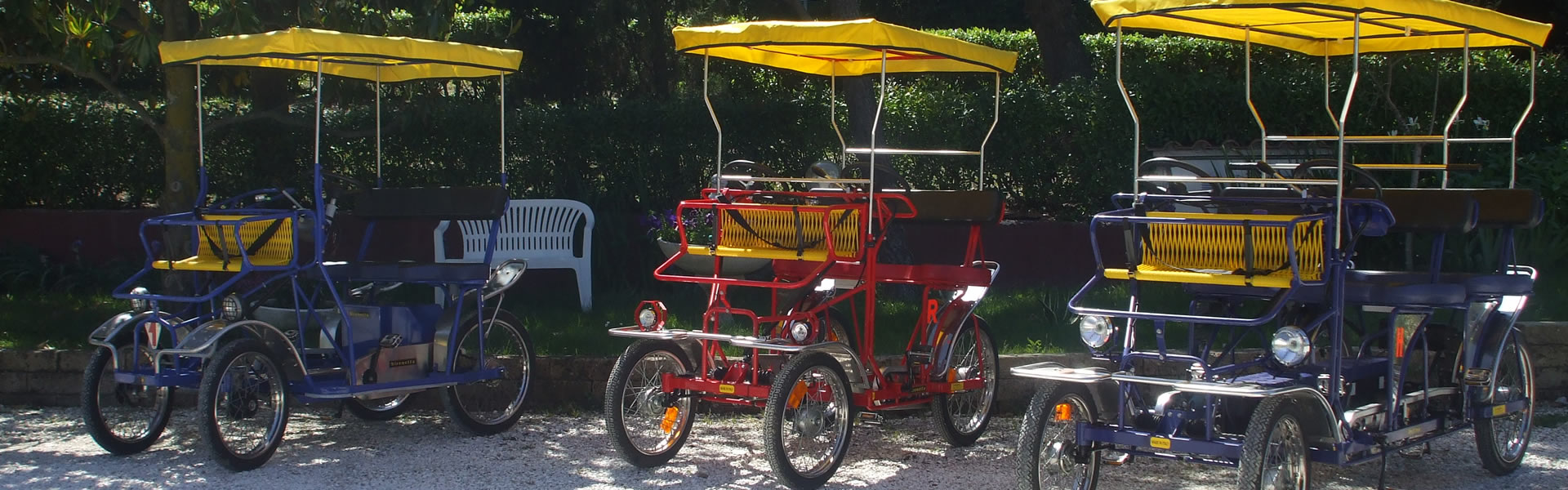 Rickshaw rental in Favignana